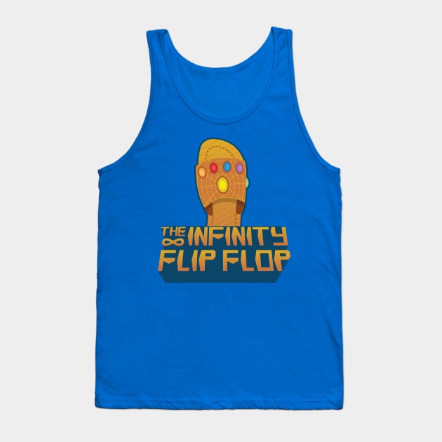 Infinity Flip Flop / Chancla Tank Top by erickglez16